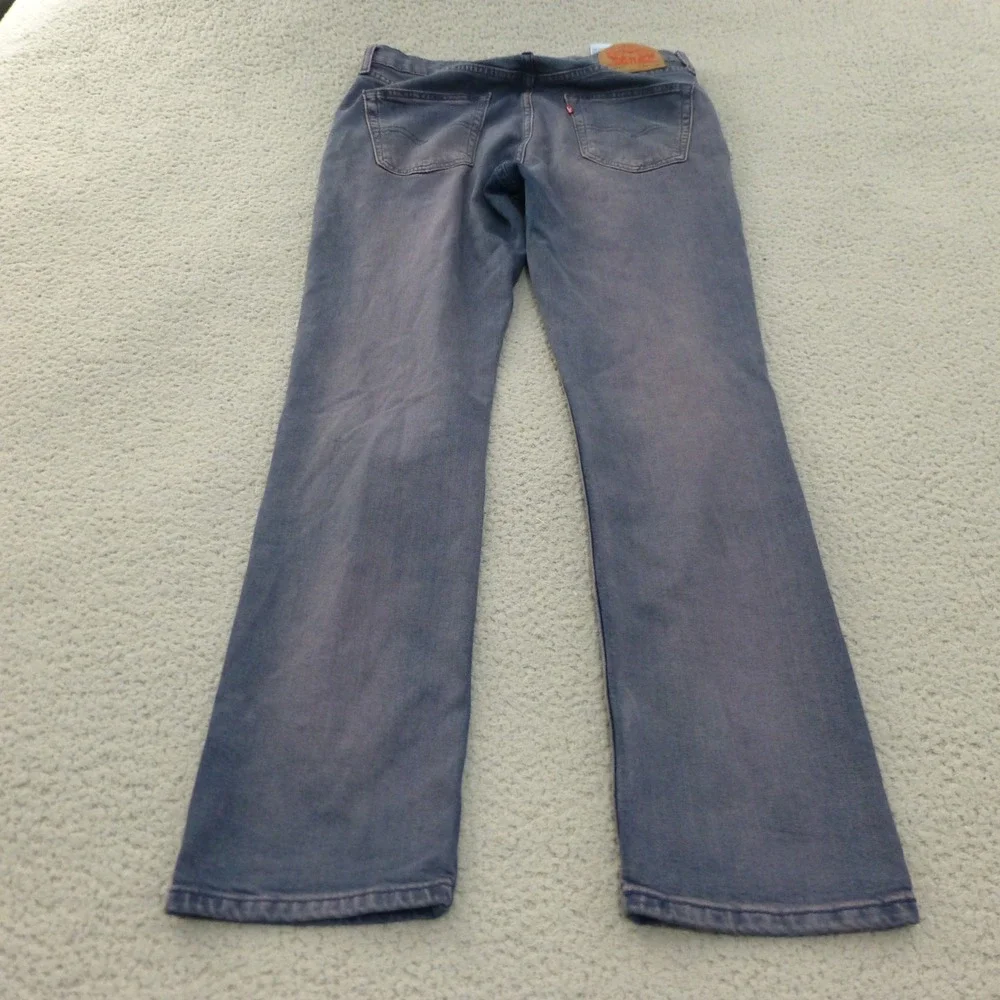 Levi's 511 Jeans Mens 34x32 Slim Fit Stretch Straight Denim Blue